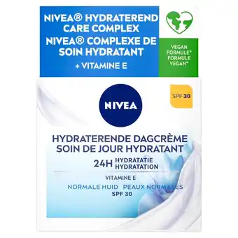 Kruidvat NIVEA Hydraterende Dagcrème met SPF30 aanbieding