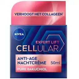 Kruidvat NIVEA Cellular Expert Lift Anti-Age Nachtcrème aanbieding