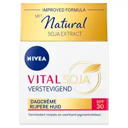 Kruidvat NIVEA Vital Soja SPF30 Anti-Age Verstevigende Dagcrème aanbieding