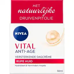Kruidvat NIVEA Vital Anti-Rimpel 65+ Versterkende Dagcrème aanbieding