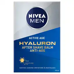 Kruidvat NIVEA Men Active Age Hyaluron Aftershave Balsem aanbieding