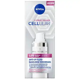 Kruidvat NIVEA Cellular Expert Filler Anti-Uv Daily Fluid aanbieding