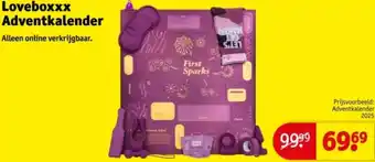 Kruidvat Loveboxxx Adventkalender aanbieding
