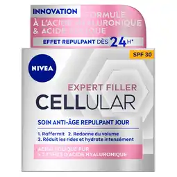 Kruidvat NIVEA Cellular Expert Filler Anti-Age SPF30 Dagcrème aanbieding