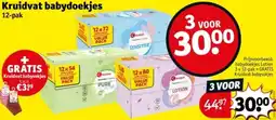 Kruidvat Kruidvat babydoekjes aanbieding