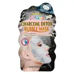 Kruidvat Montagne Jeunesse Charcoal Detox Bubble Sheet Mask aanbieding