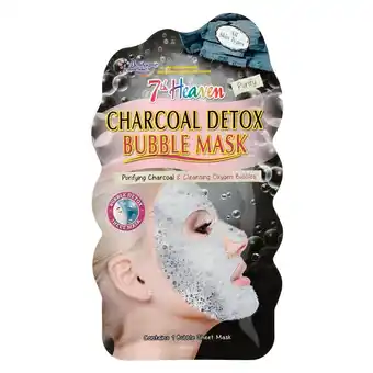 Kruidvat Montagne Jeunesse Charcoal Detox Bubble Sheet Mask aanbieding