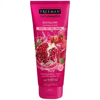 Kruidvat Freeman Pomegranate Facial Revealing Peel-Off Mask Gezichtsmasker aanbieding