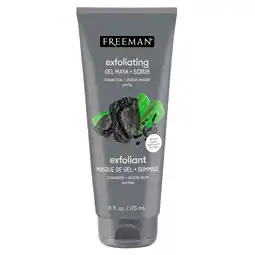 Kruidvat Freeman Charcoal & Black Sugar Facial Polishing Mask Gezichtsmasker aanbieding