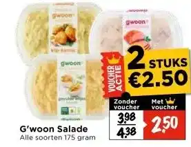 Vomar Voordeelmarkt G'woon Salade aanbieding