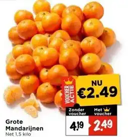 Vomar Voordeelmarkt Grote Mandarijnen aanbieding