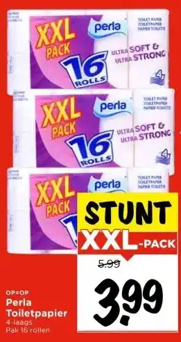 Vomar Voordeelmarkt Perla Toiletpapier aanbieding