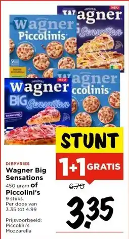 Vomar Voordeelmarkt Wagner Big Sensations of Piccolini's aanbieding