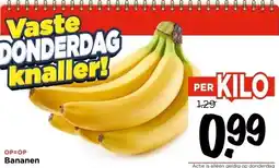 Vomar Voordeelmarkt Bananen aanbieding