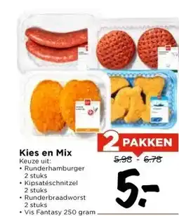 Vomar Voordeelmarkt Kies en Mix aanbieding