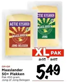 Vomar Voordeelmarkt Maaslander 50+ Plakken aanbieding