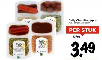 Vomar Voordeelmarkt Daily Chef Stamppot aanbieding
