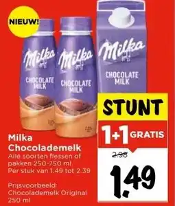 Vomar Voordeelmarkt Milka Chocolademelk aanbieding
