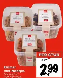 Vomar Voordeelmarkt Emmer met Nootjes aanbieding