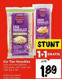 Vomar Voordeelmarkt Go Tan Noodles aanbieding