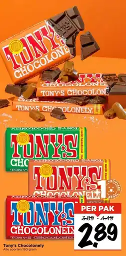 Vomar Voordeelmarkt Tony's Chocolonely aanbieding