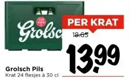 Vomar Voordeelmarkt Grolsch Pils aanbieding