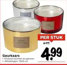 Vomar Voordeelmarkt Geurkaars aanbieding