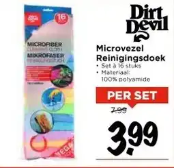 Vomar Voordeelmarkt Microvezel Reinigingsdoek aanbieding