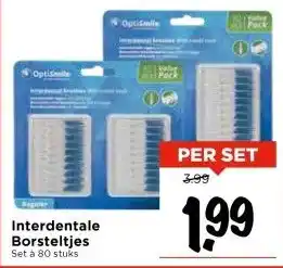 Vomar Voordeelmarkt Interdentale Borsteltjes aanbieding