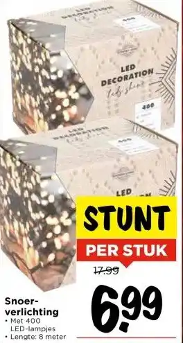 Vomar Voordeelmarkt Snoer- verlichting aanbieding