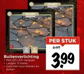Vomar Voordeelmarkt Buitenverlichting aanbieding