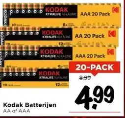 Vomar Voordeelmarkt Kodak Batterijen aanbieding