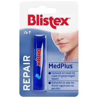 Kruidvat Blistex MedPlus Lippenbalsem Stick aanbieding