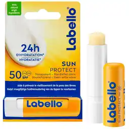 Kruidvat Labello Sun Protect SPF50 Lippenbalsem aanbieding