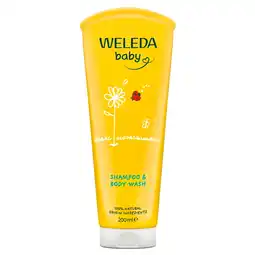 Kruidvat Weleda Baby Calendula Shampoo & Douchecrème aanbieding