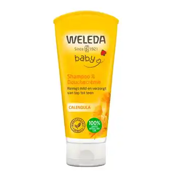 Kruidvat Weleda Baby Calendula Shampoo & Douchecrème aanbieding