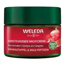 Kruidvat Weleda Granaatappel & Maca Verstevigende Peptiden Nachtcrème aanbieding