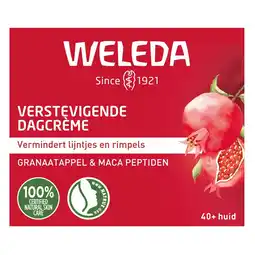 Kruidvat Weleda Granaatappel & Maca Peptiden Verstevigende Dagcrème aanbieding