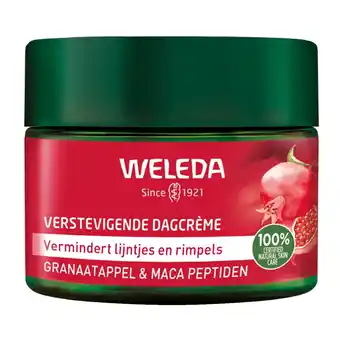 Kruidvat Weleda Granaatappel & Maca Peptiden Verstevigende Dagcrème aanbieding