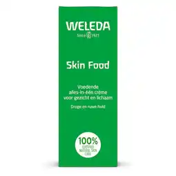 Kruidvat Weleda Skin Food Voedende Alles-in-één Crème aanbieding