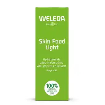 Kruidvat Weleda Skin Food Light Voedende Alles-in-één Crème aanbieding