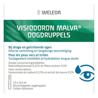 Kruidvat Weleda Visiodoron Malva Oogdruppels aanbieding