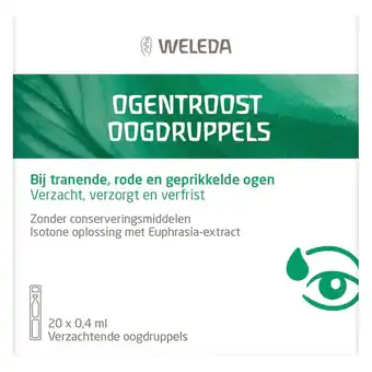 Kruidvat Weleda Ogentroost Oogdruppels Ampullen aanbieding