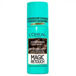 Kruidvat L'Oréal Paris Magic Retouch Donkerbruin Camouflerende Uitgroeispray aanbieding