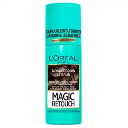 Kruidvat L'Oréal Paris Magic Retouch Donkerbruin Camouflerende Uitgroeispray aanbieding