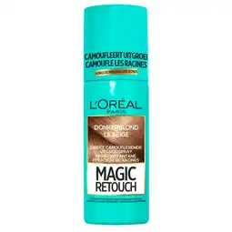 Kruidvat L'Oréal Paris Magic Retouch Donkerblond Camouflerende Uitgroeispray aanbieding