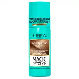 Kruidvat L'Oréal Paris Magic Retouch Donkerblond Camouflerende Uitgroeispray aanbieding