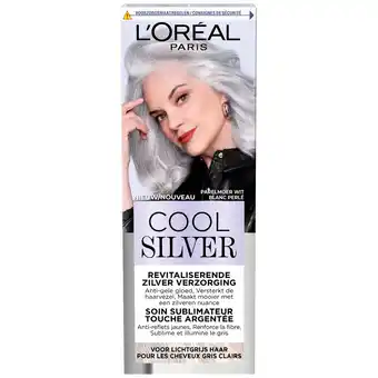 Kruidvat L'Oréal Paris Cool Silver 2 Parelmoer Wit Revitaliserende Zilver Verzorging aanbieding