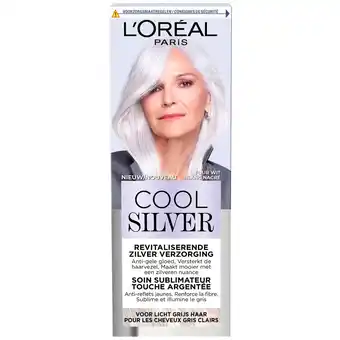 Kruidvat L'Oréal Paris Cool Silver 1 Puur Wit Revitaliserende Zilver Verzorging aanbieding