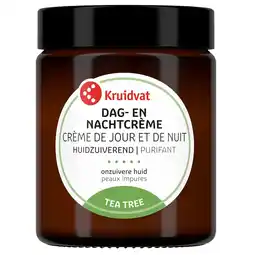 Kruidvat Kruidvat Originals Tea Tree Huidzuiverend Dag & Nachtcrème aanbieding